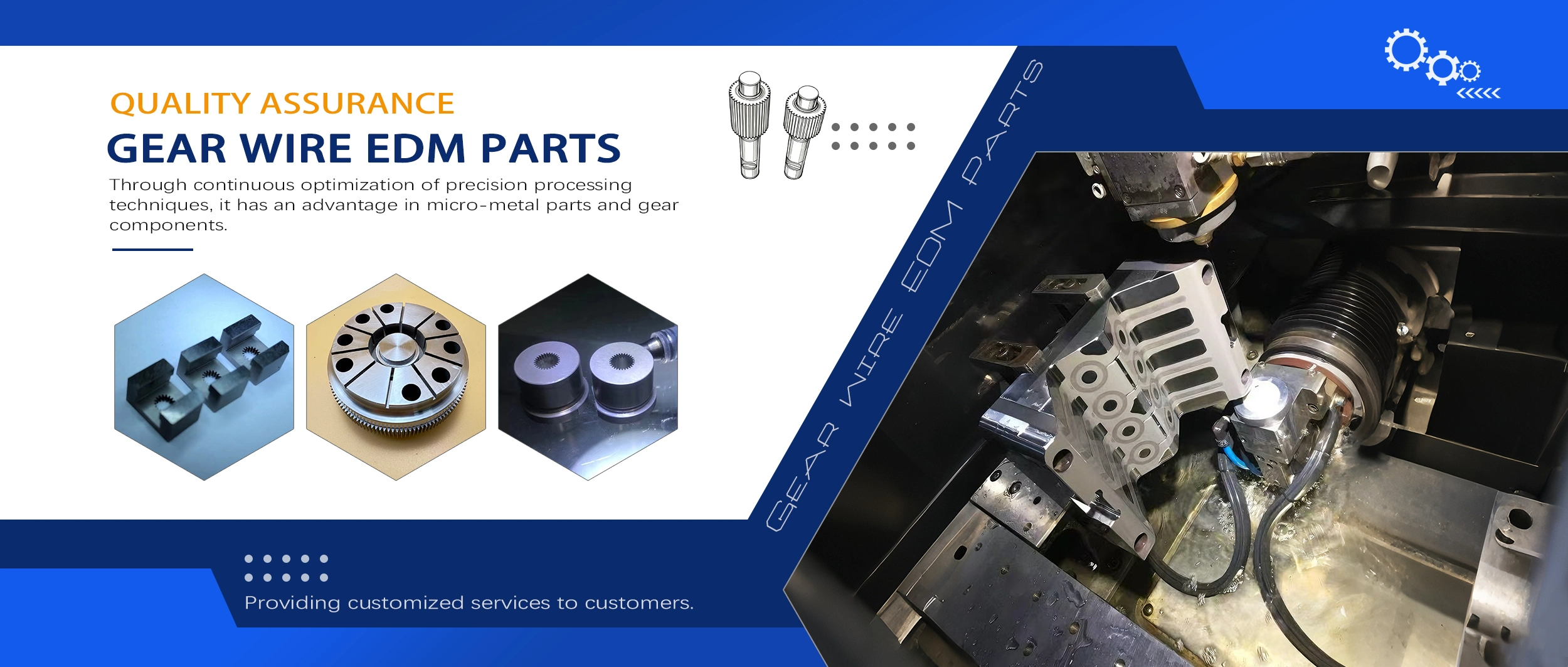 Kínai huzalos szikraforgácsoló alkatrészek beszállítója