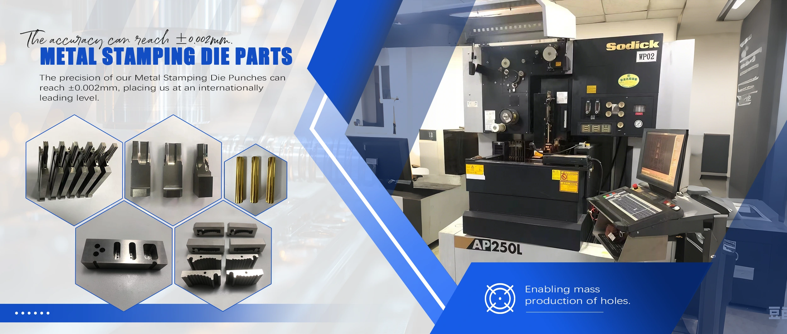 Kínai fémbélyegző szerszám alkatrészek gyára